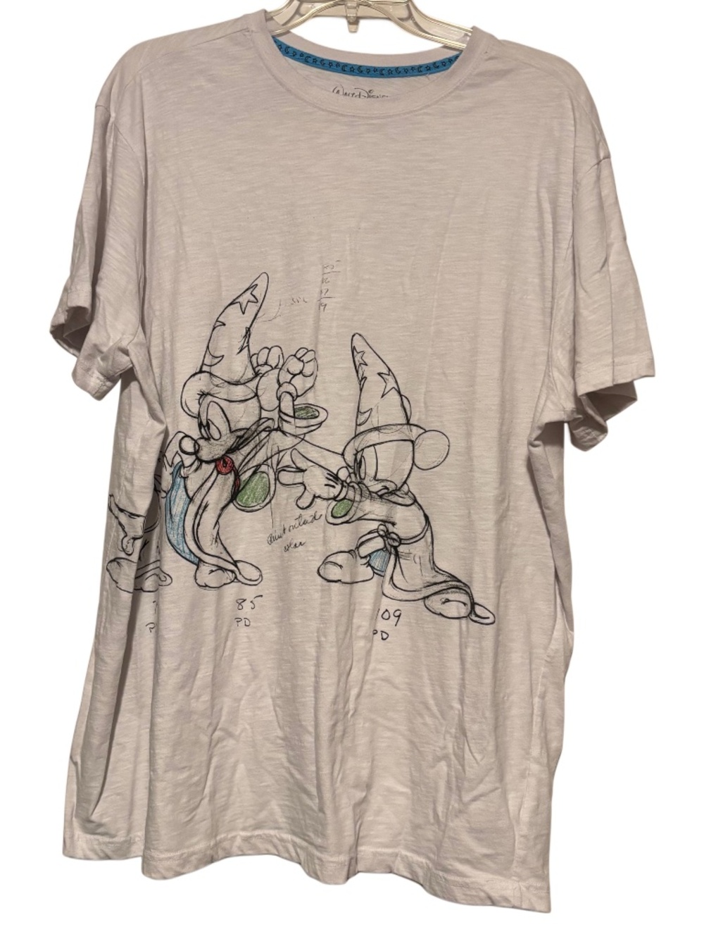 Disney Animation Studios Backstage Fantasia Tee Sz XXL
